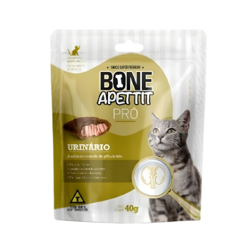 Petisco Nuggets Bone Apettit Pro Gato Urinário 40g