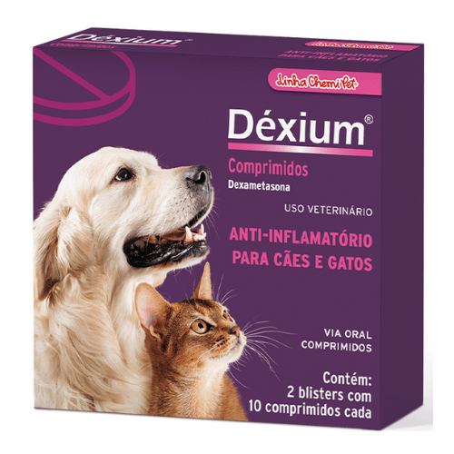 Dexium Antinflamatório Dexametasona 20 comp